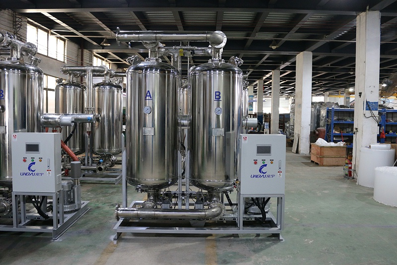 凌宇不锈钢鼓风热微气耗吸附式干燥机